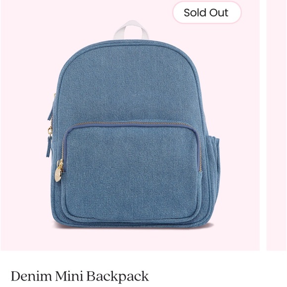 Stoney Clover Lane Blue Denim Mini Backpack
New With Tags - Picture 10 of 10